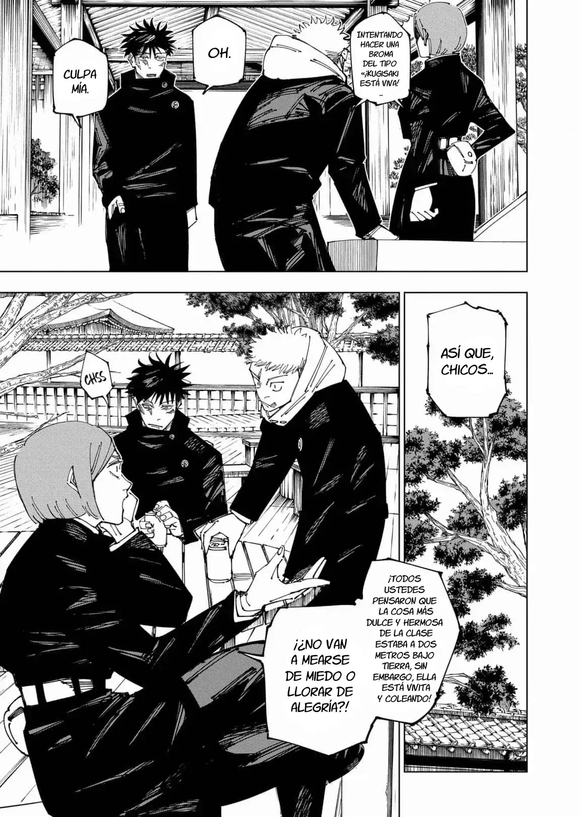 Página 15 — Jujutsu Kaisen Capítulo 268