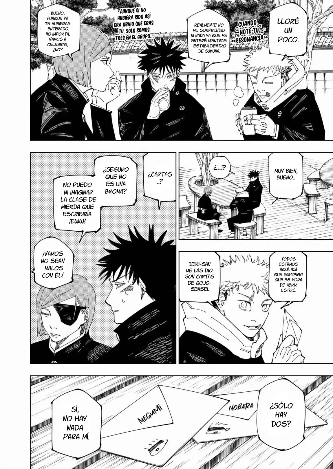 Página 16 — Jujutsu Kaisen Capítulo 268