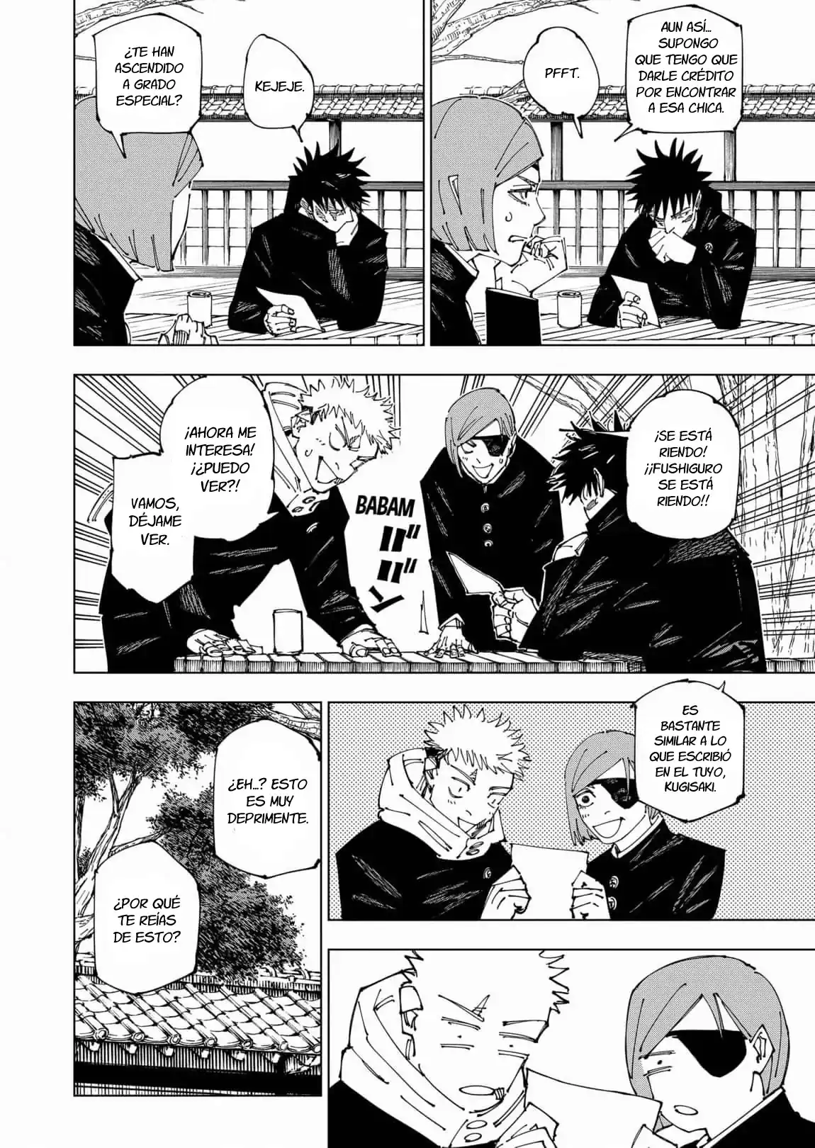 Página 18 — Jujutsu Kaisen Capítulo 268