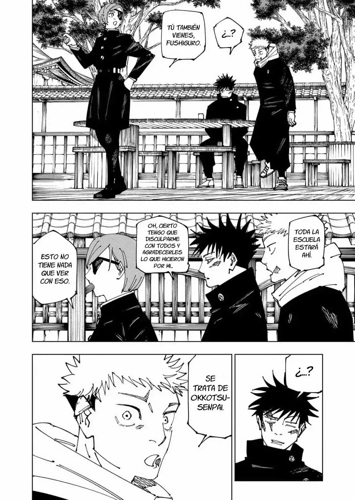 Página 20 — Jujutsu Kaisen Capítulo 268