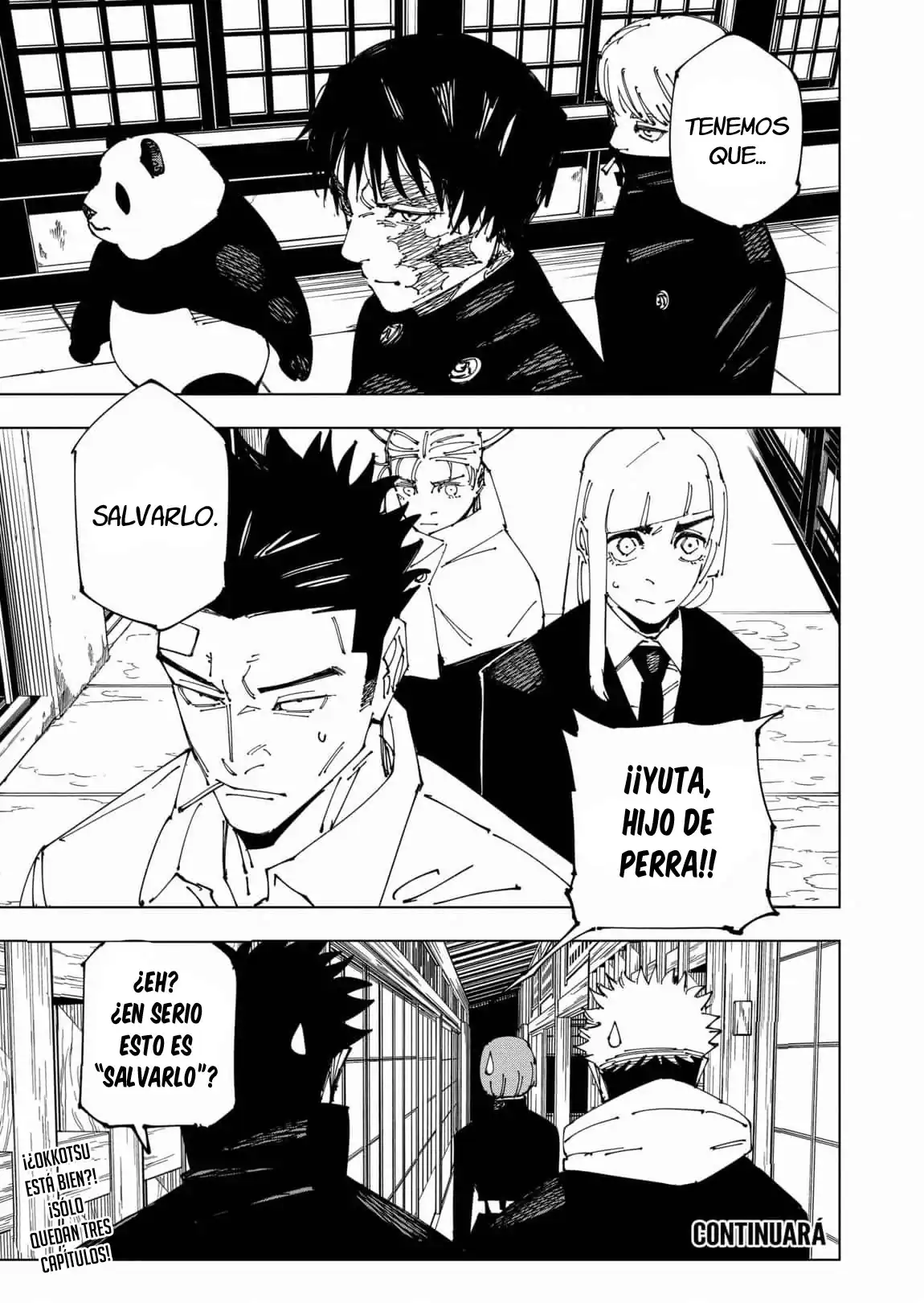 Página 21 — Jujutsu Kaisen Capítulo 268