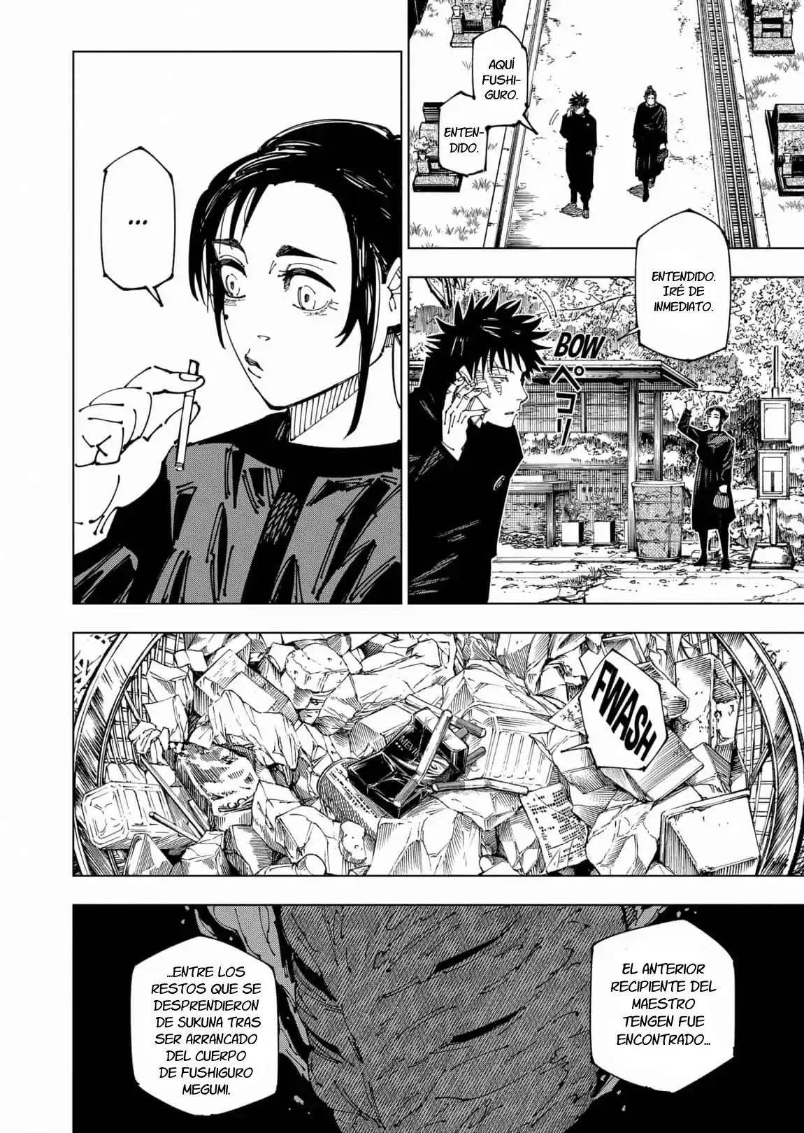 Página 4 — Jujutsu Kaisen Capítulo 270