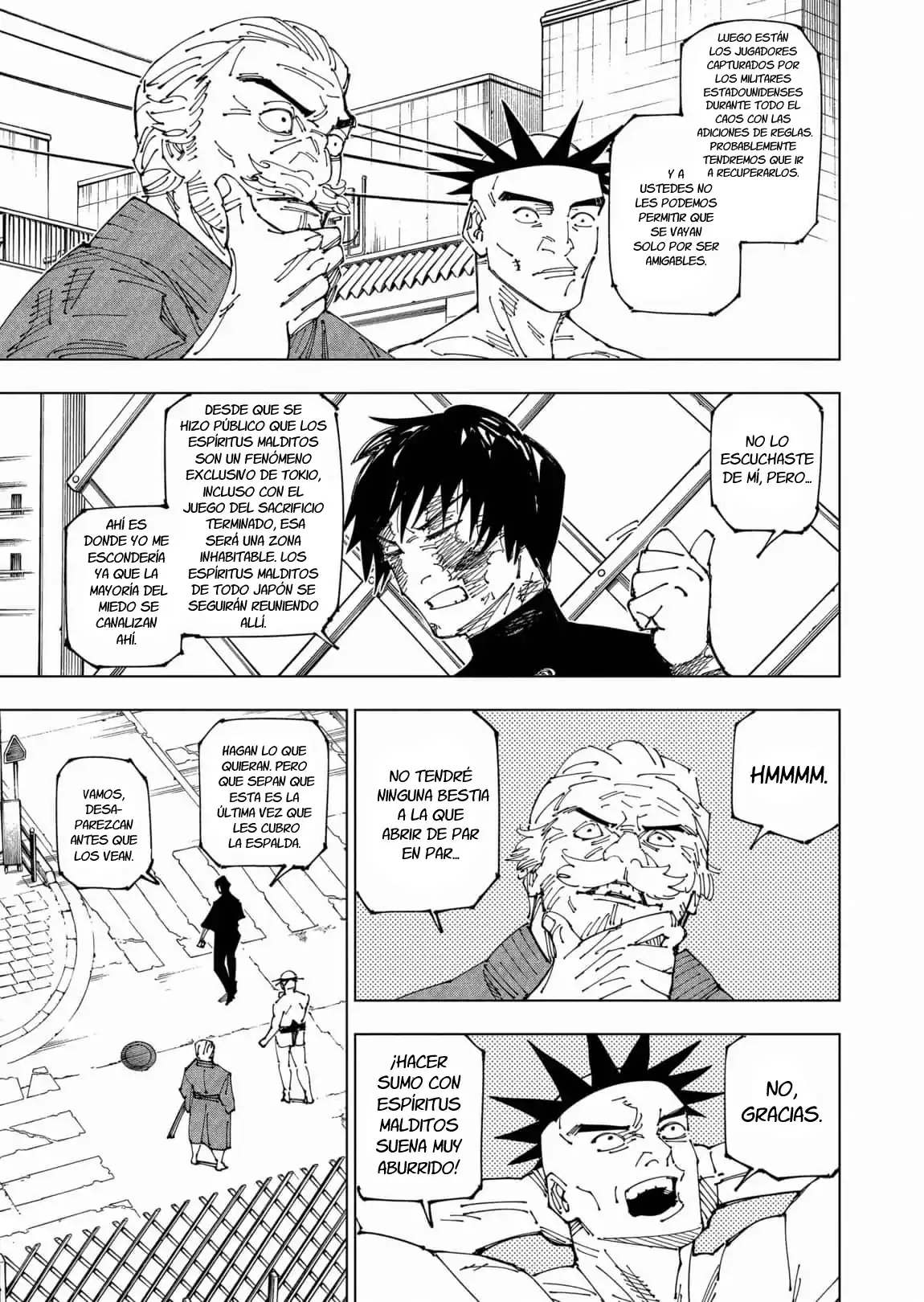 Página 7 — Jujutsu Kaisen Capítulo 270