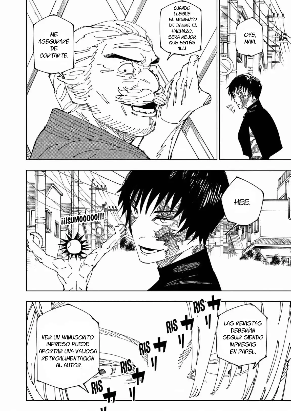 Página 8 — Jujutsu Kaisen Capítulo 270