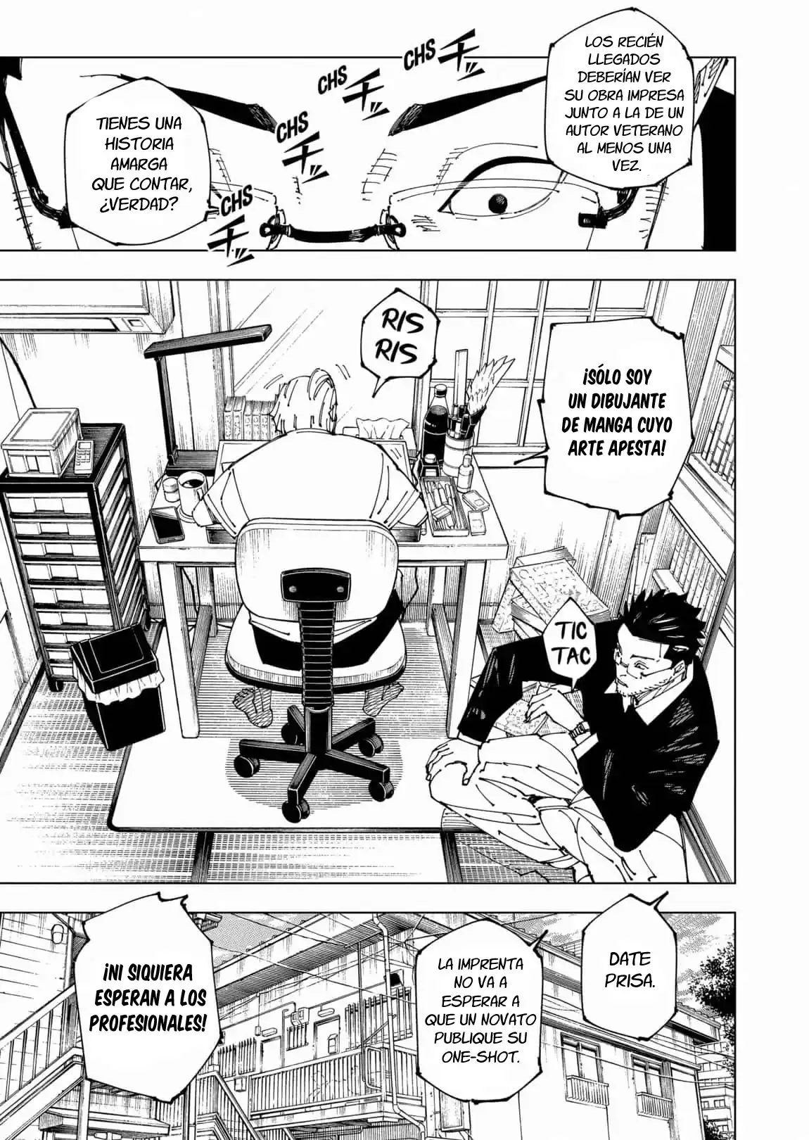 Página 9 — Jujutsu Kaisen Capítulo 270