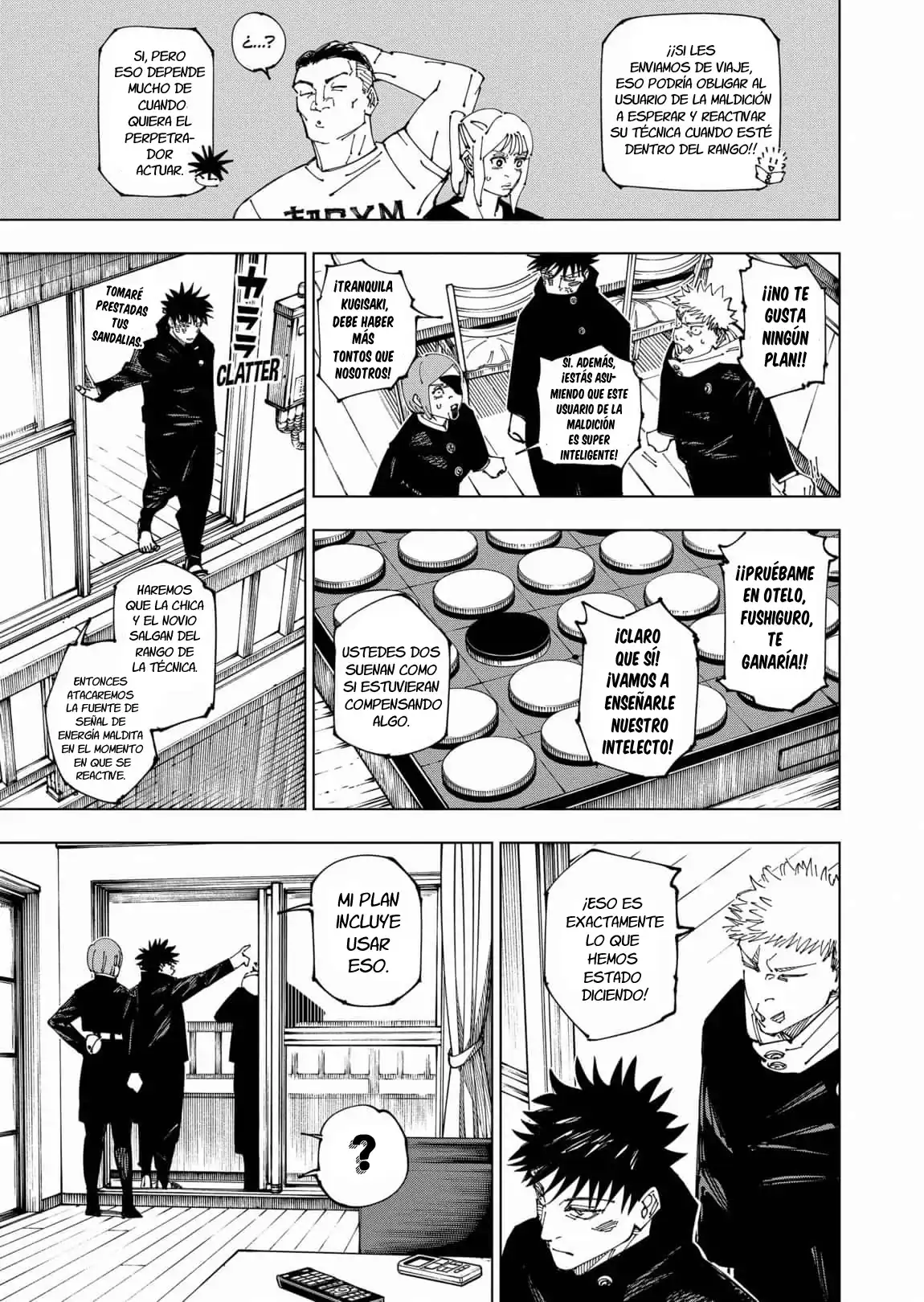 Página 8 — Jujutsu Kaisen Capítulo 271