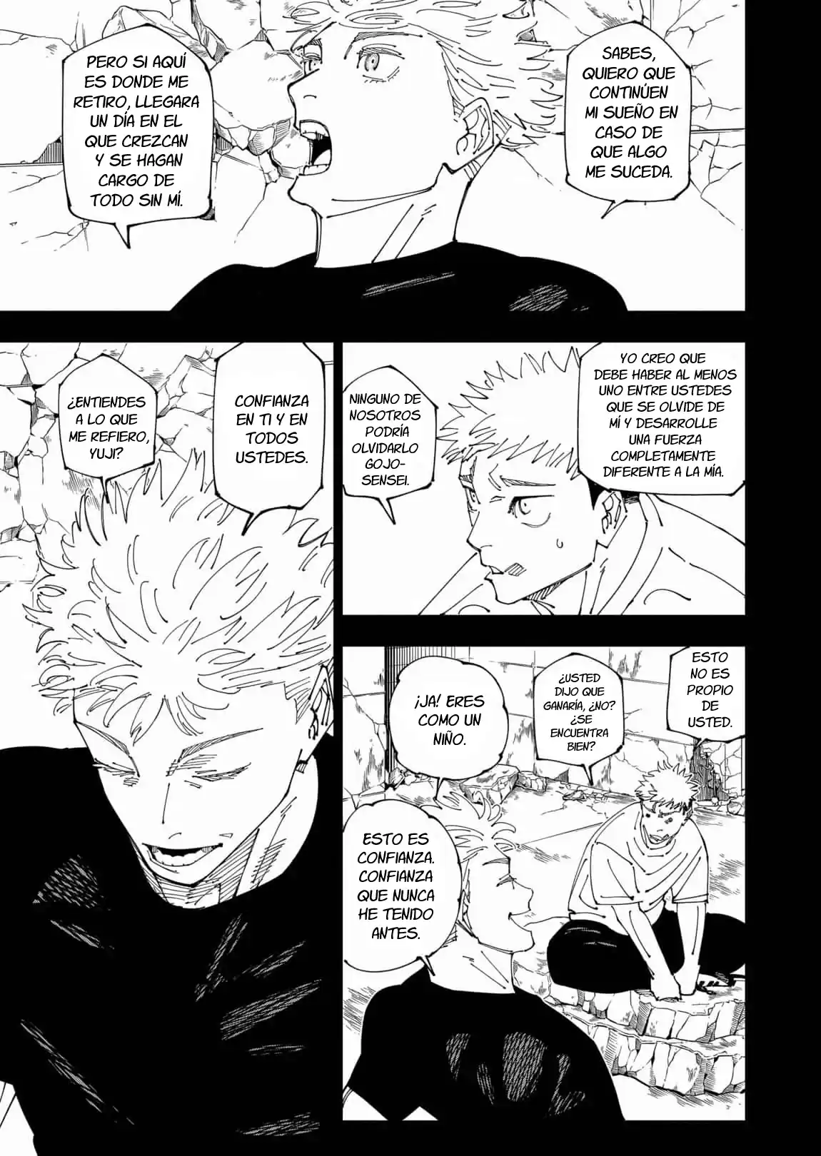 Página 18 — Jujutsu Kaisen Capítulo 271