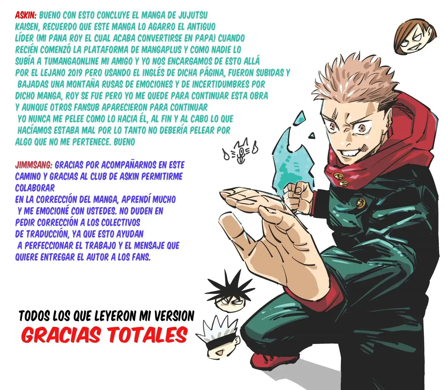 Página 25 — Jujutsu Kaisen Capítulo 271