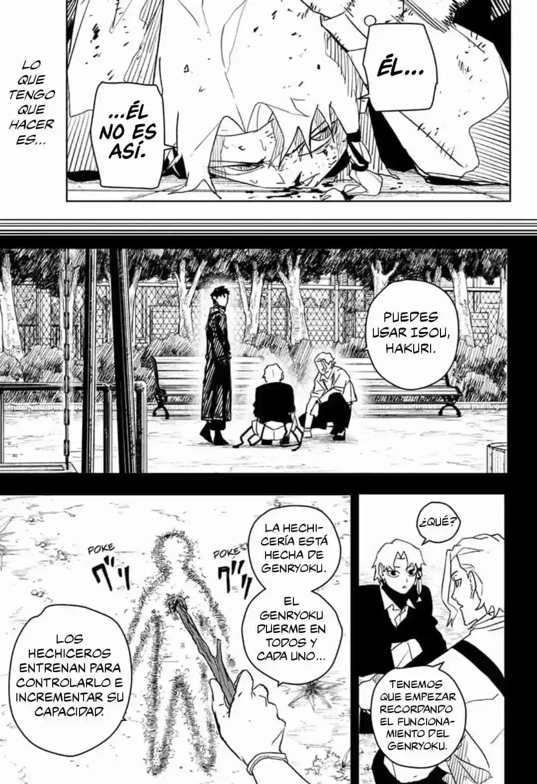 Página 14 — Kagurabachi Capítulo 32