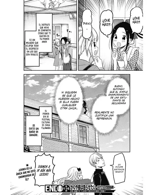 Página 18 — Kaguya-sama: Love is War (2015) Capítulo 126