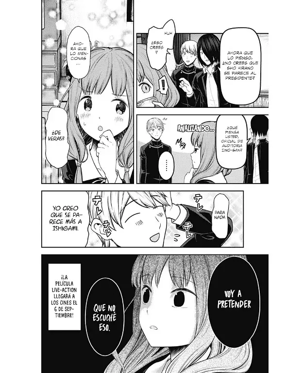 Página 6 — Kaguya-sama: Love is War (2015) Capítulo 140