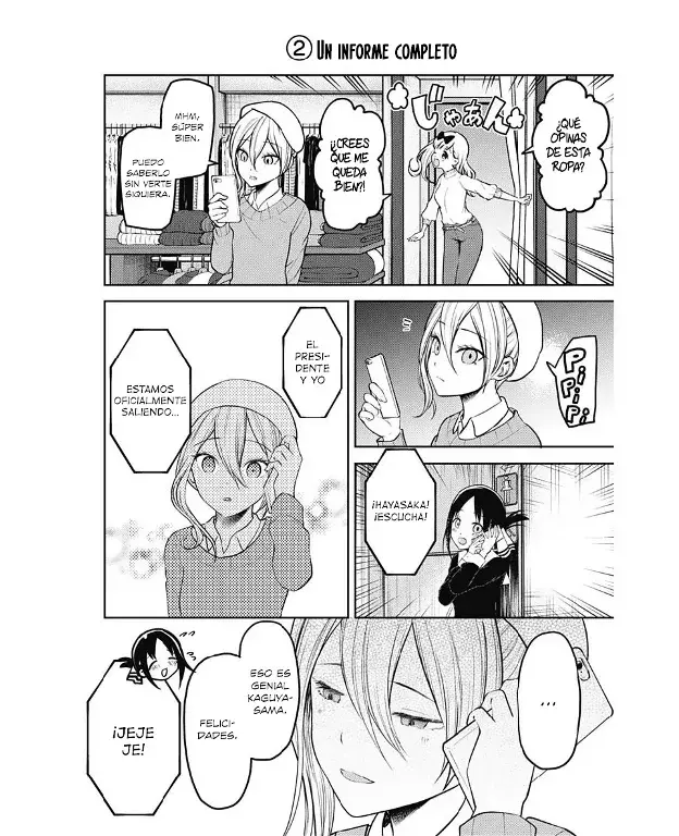 Página 3 — Kaguya-sama: Love is War (2015) Capítulo 162