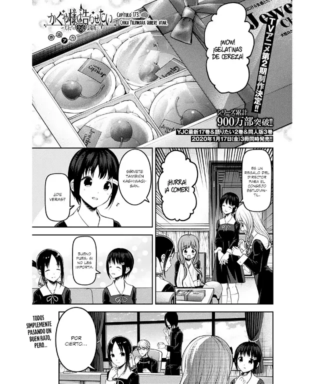 Página 1 — Kaguya-sama: Love is War (2015) Capítulo 173