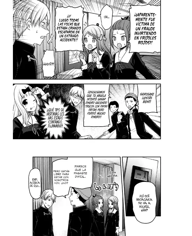 Página 3 — Kaguya-sama: Love is War (2015) Capítulo 187