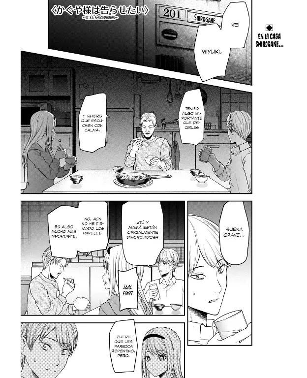 Página 1 — Kaguya-sama: Love is War (2015) Capítulo 191