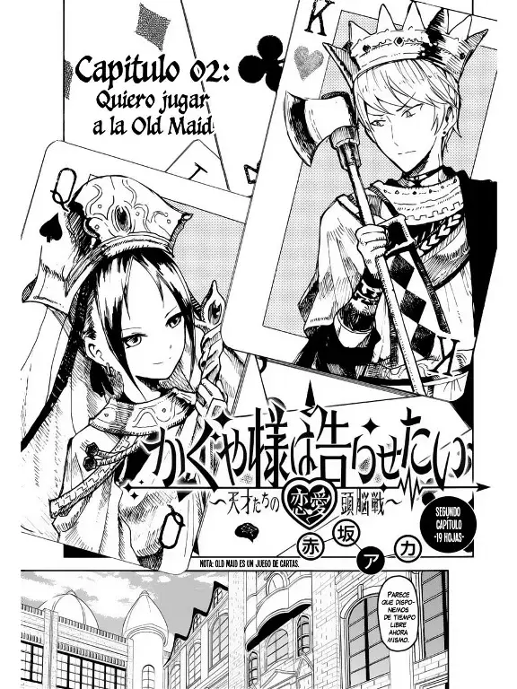 Página 1 — Kaguya-sama: Love is War (2015) Capítulo 2