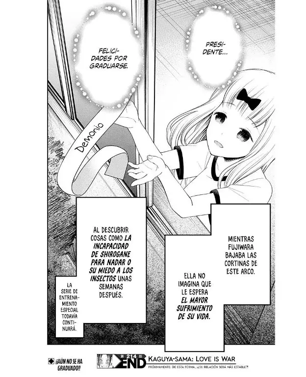 Página 19 — Kaguya-sama: Love is War (2015) Capítulo 224