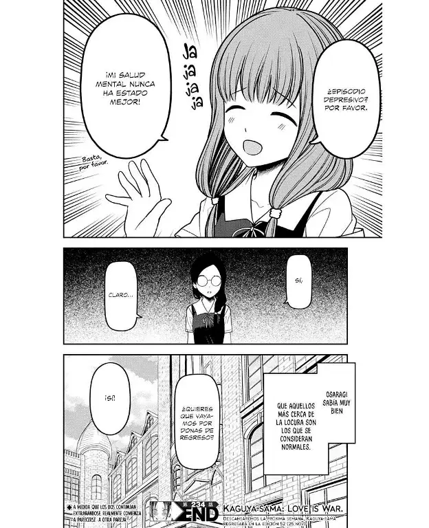 Página 19 — Kaguya-sama: Love is War (2015) Capítulo 244
