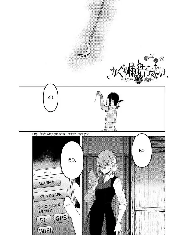 Página 1 — Kaguya-sama: Love is War (2015) Capítulo 258