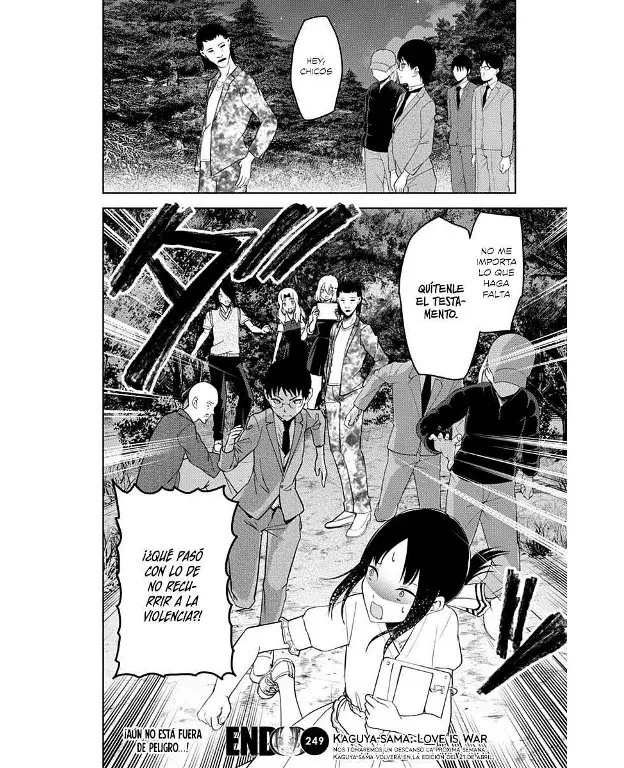Página 19 — Kaguya-sama: Love is War (2015) Capítulo 259