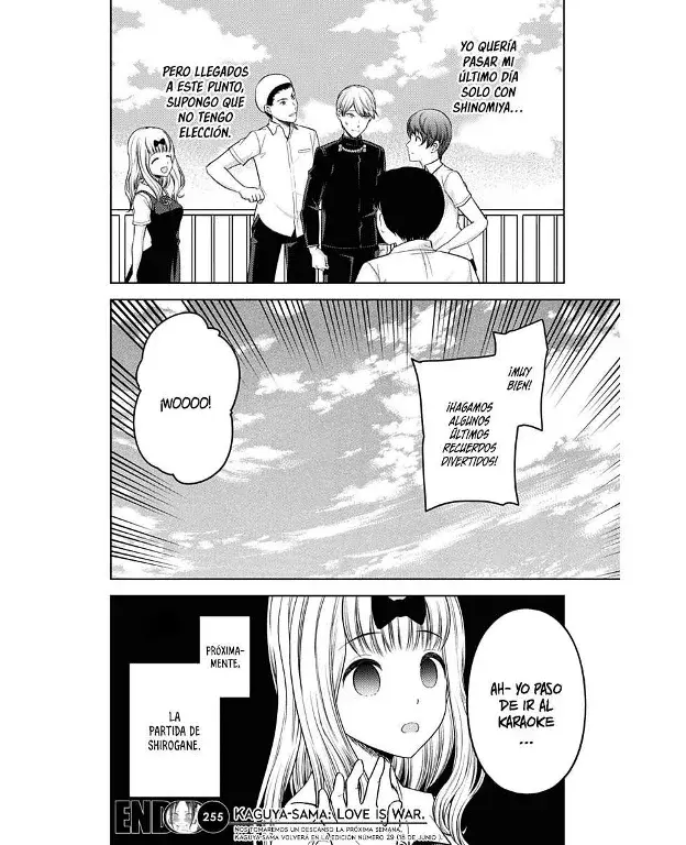 Página 19 — Kaguya-sama: Love is War (2015) Capítulo 265