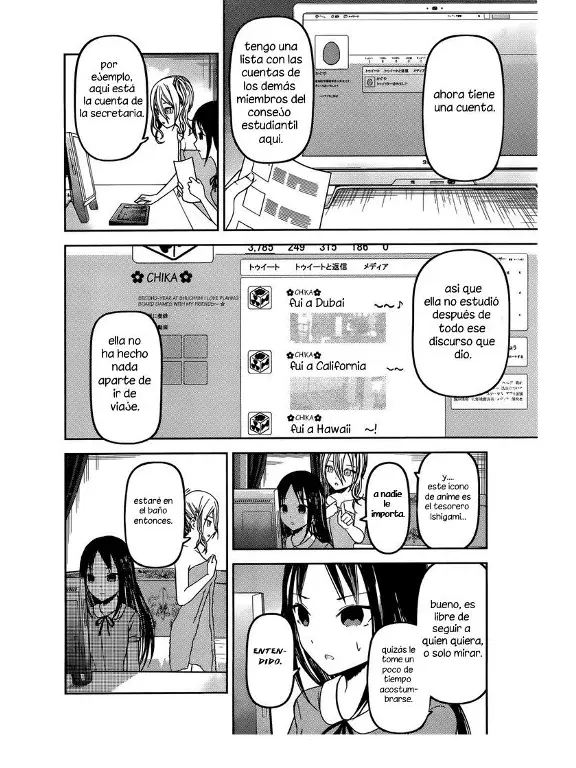 Página 8 — Kaguya-sama: Love is War (2015) Capítulo 42