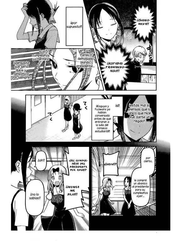 Página 9 — Kaguya-sama: Love is War (2015) Capítulo 54