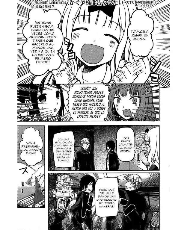 Página 1 — Kaguya-sama: Love is War (2015) Capítulo 91