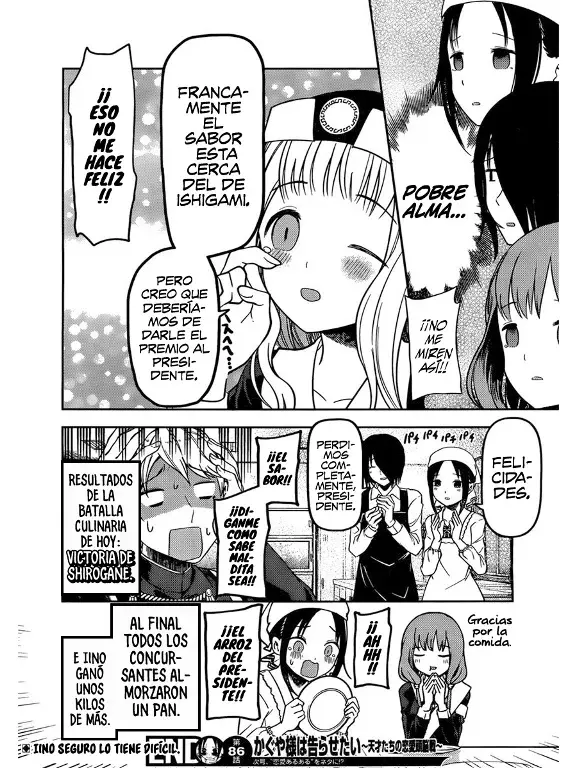 Página 18 — Kaguya-sama: Love is War (2015) Capítulo 96