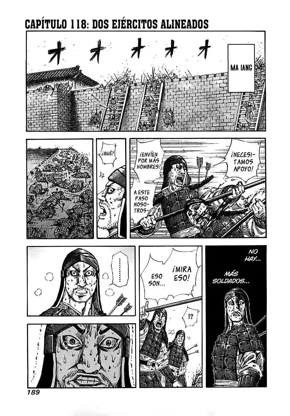 Página 1 — Kingdom Capítulo 118