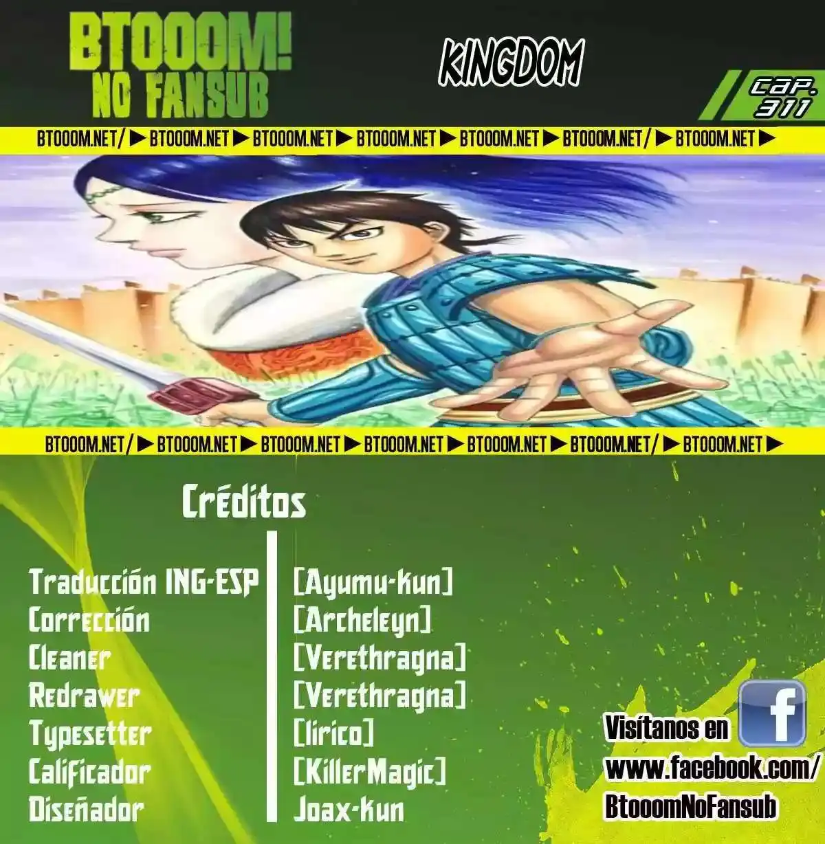Página 1 — Kingdom Capítulo 311