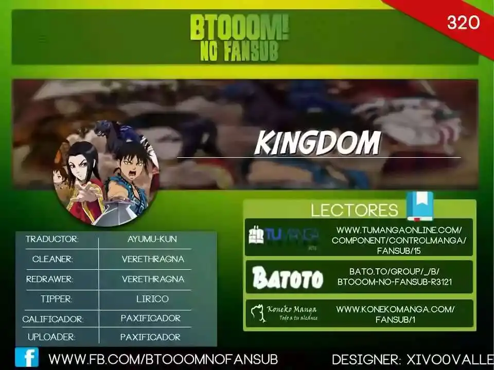 Página 1 — Kingdom Capítulo 320