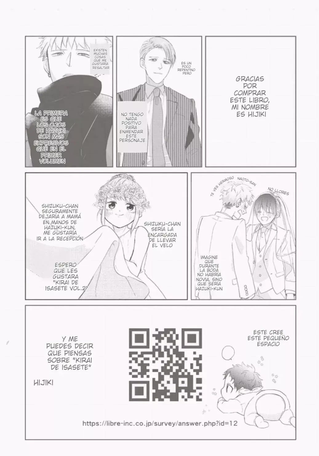 Página 12 — Kirai de Isasete Capítulo 12.5