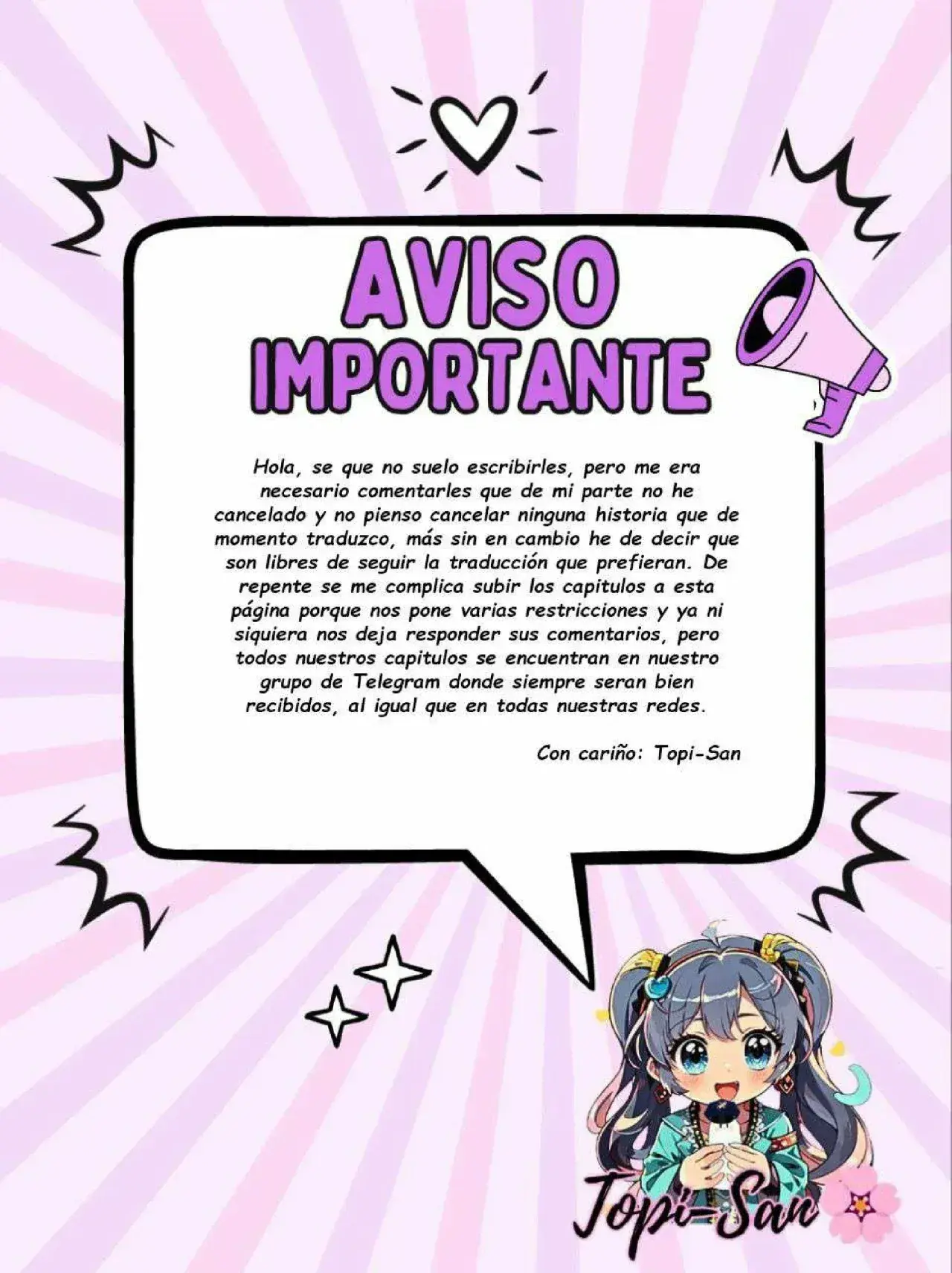 Página 1 — Kirai de Isasete Capítulo 42.1