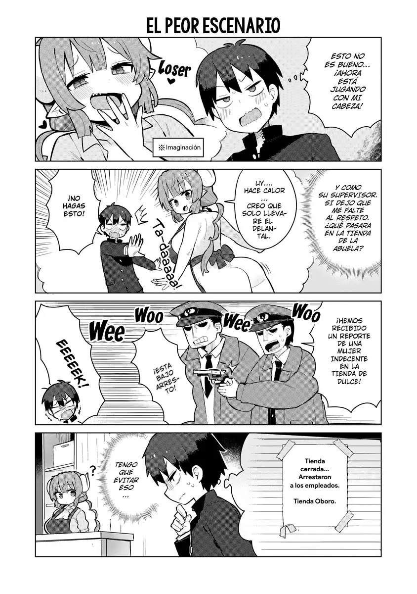 Página 6 — Capítulo 1 de Kobayashi-san Chi no Maid Dragon: Ilulu wa Koi toka Wakarimasen!
