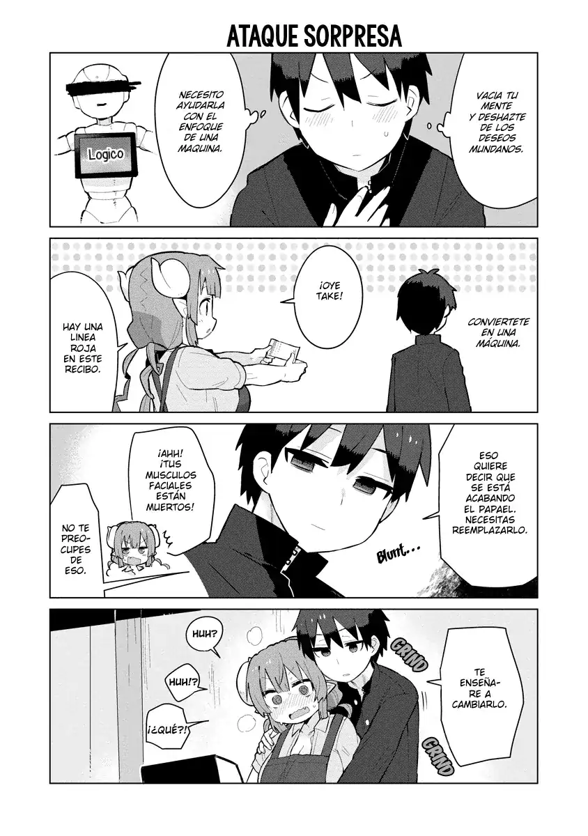 Página 7 — Capítulo 1 de Kobayashi-san Chi no Maid Dragon: Ilulu wa Koi toka Wakarimasen!
