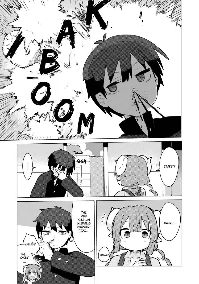 Página 13 — Capítulo 1 de Kobayashi-san Chi no Maid Dragon: Ilulu wa Koi toka Wakarimasen!