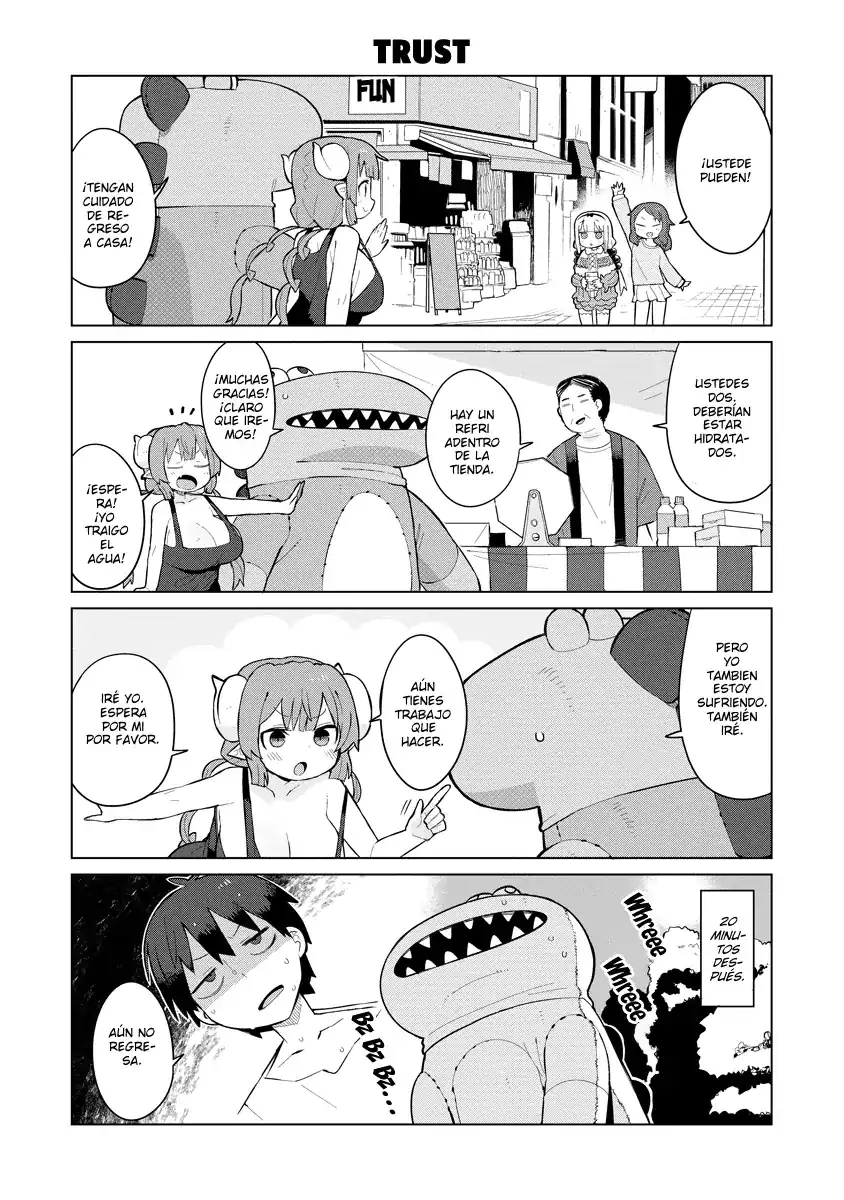 Página 8 — Capítulo 2 de Kobayashi-san Chi no Maid Dragon: Ilulu wa Koi toka Wakarimasen!