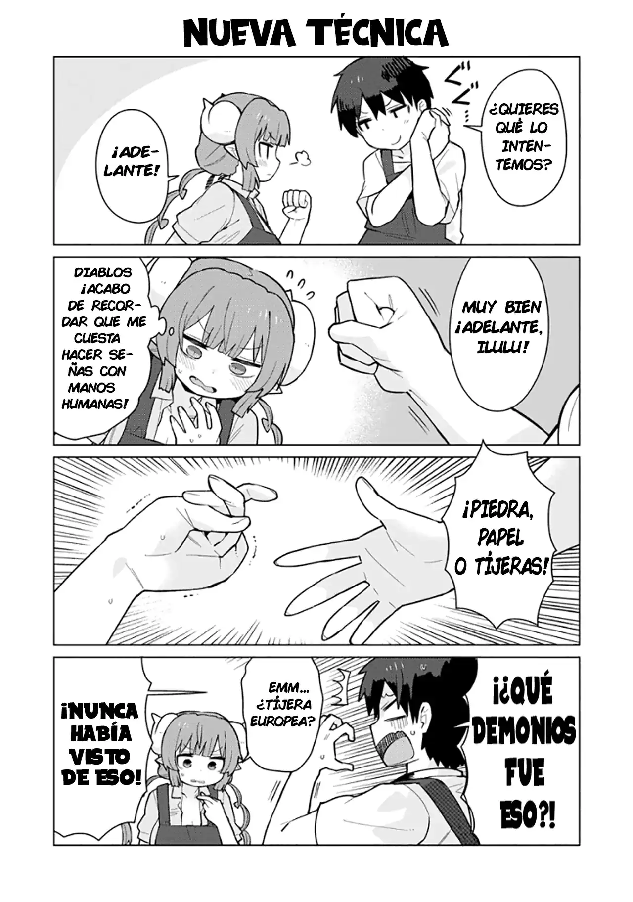 Página 4 — Capítulo 3 de Kobayashi-san Chi no Maid Dragon: Ilulu wa Koi toka Wakarimasen!