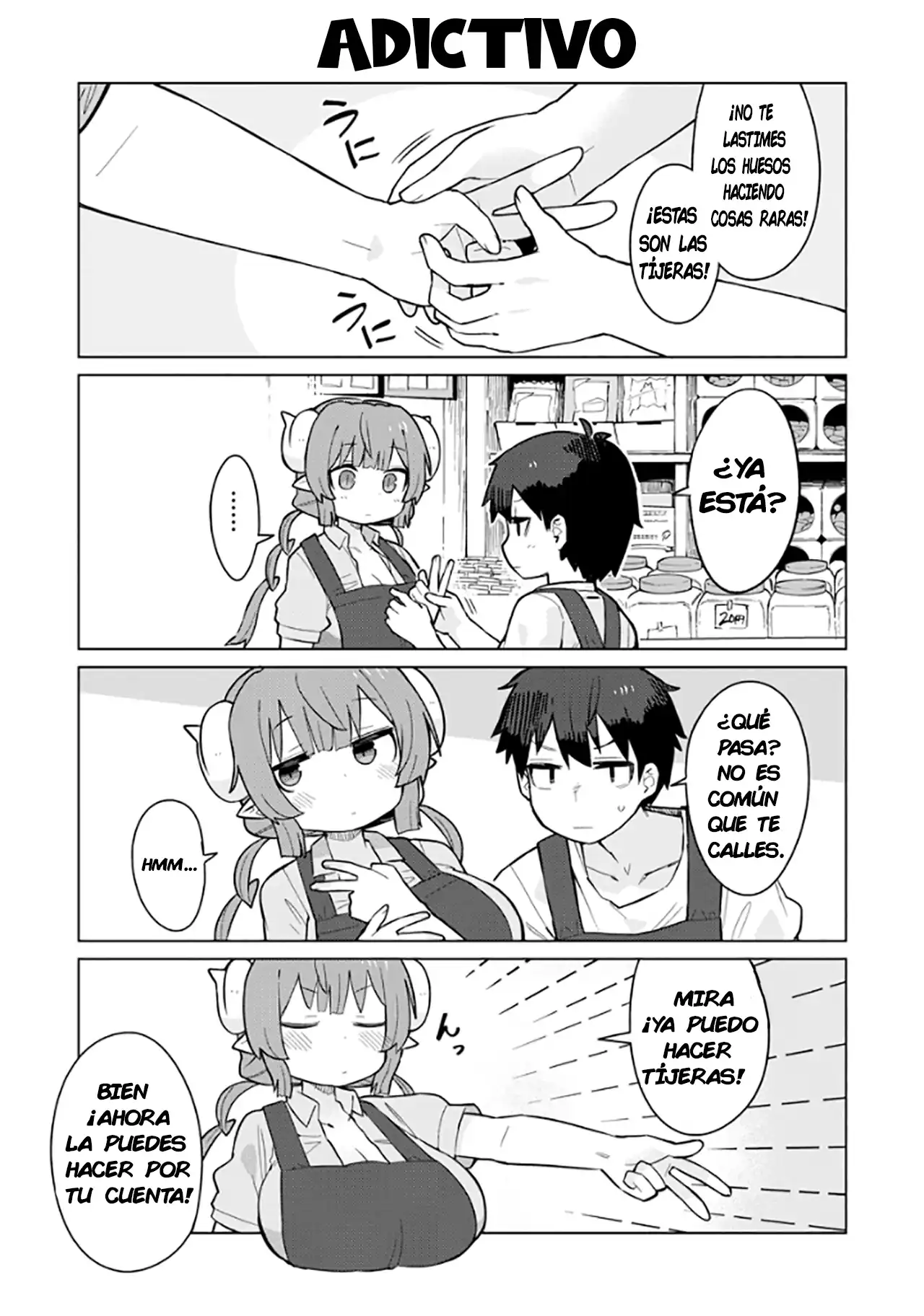 Página 5 — Capítulo 3 de Kobayashi-san Chi no Maid Dragon: Ilulu wa Koi toka Wakarimasen!