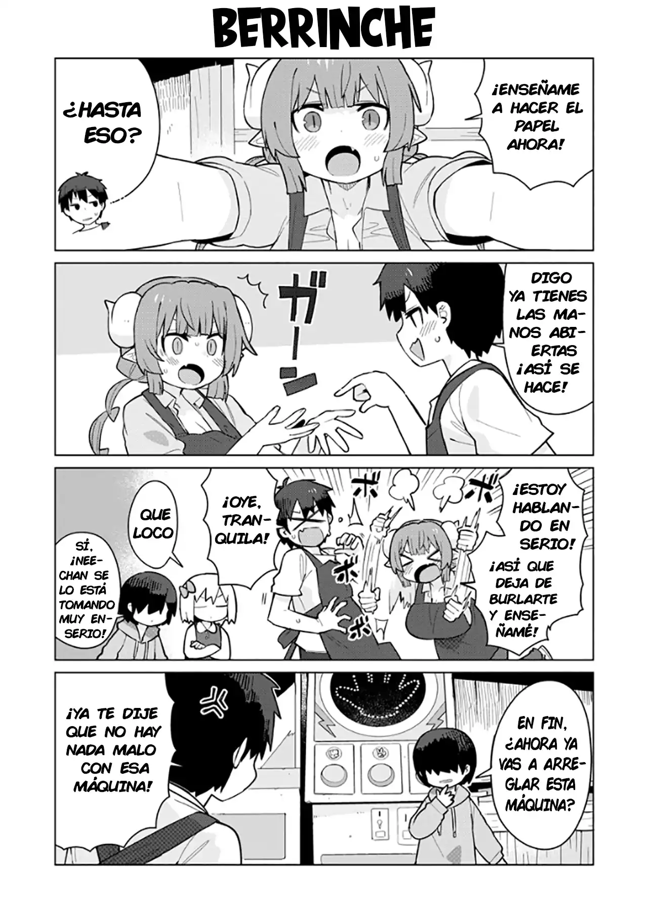 Página 6 — Capítulo 3 de Kobayashi-san Chi no Maid Dragon: Ilulu wa Koi toka Wakarimasen!