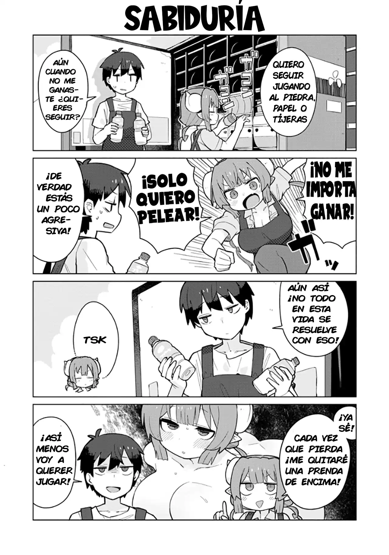 Página 9 — Capítulo 3 de Kobayashi-san Chi no Maid Dragon: Ilulu wa Koi toka Wakarimasen!