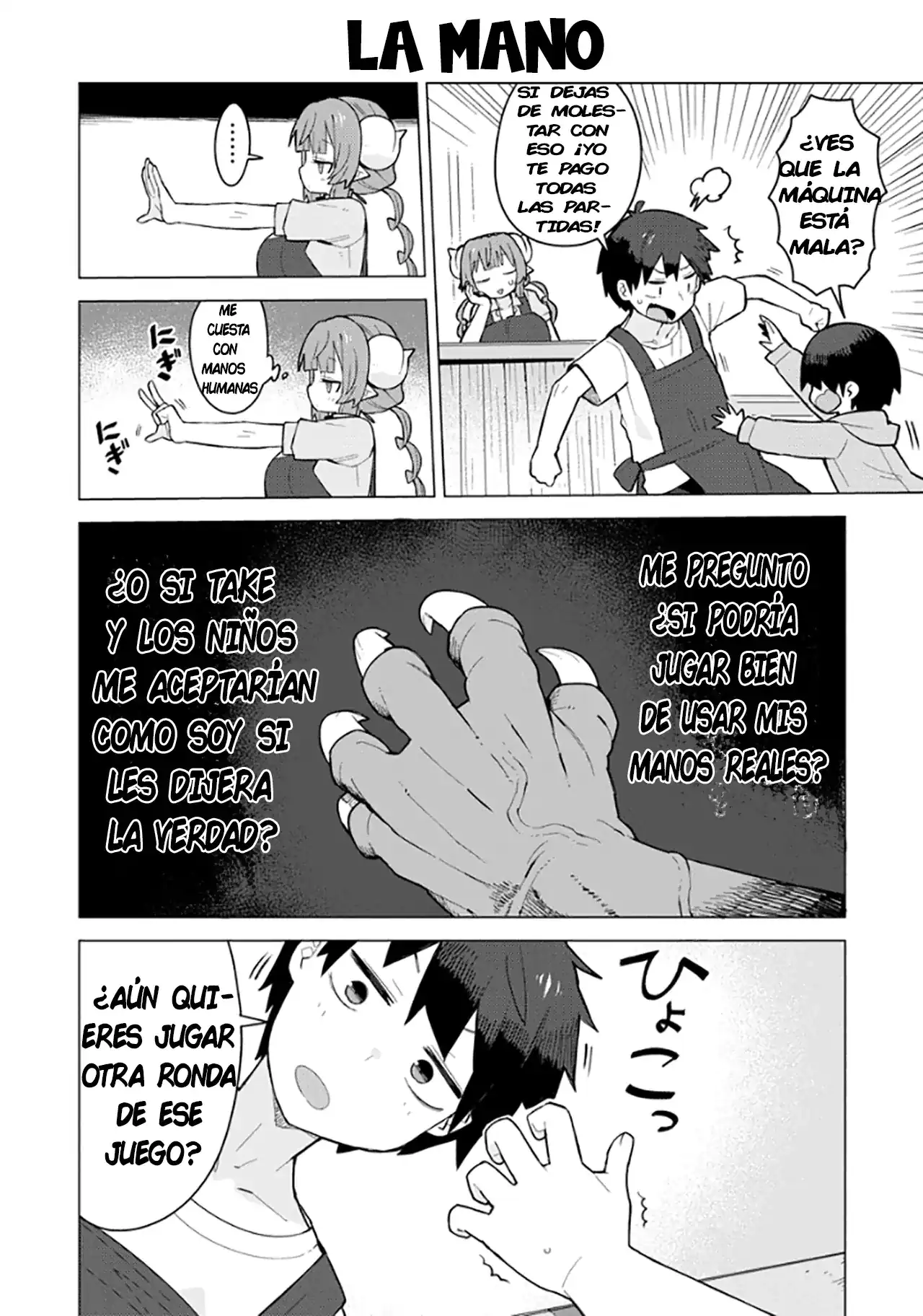 Página 12 — Capítulo 3 de Kobayashi-san Chi no Maid Dragon: Ilulu wa Koi toka Wakarimasen!