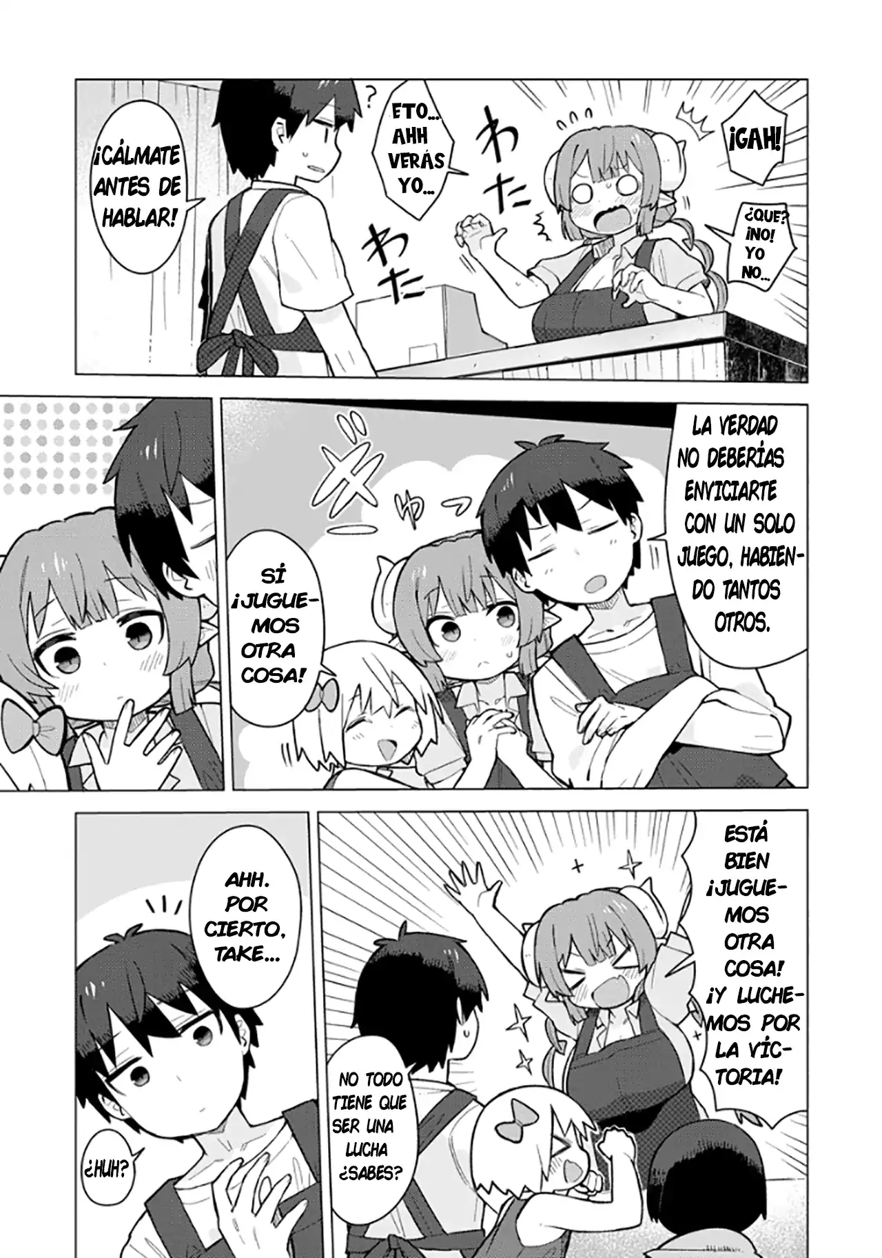 Página 13 — Capítulo 3 de Kobayashi-san Chi no Maid Dragon: Ilulu wa Koi toka Wakarimasen!