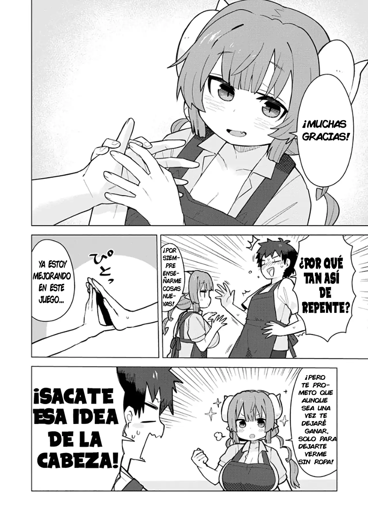 Página 14 — Capítulo 3 de Kobayashi-san Chi no Maid Dragon: Ilulu wa Koi toka Wakarimasen!