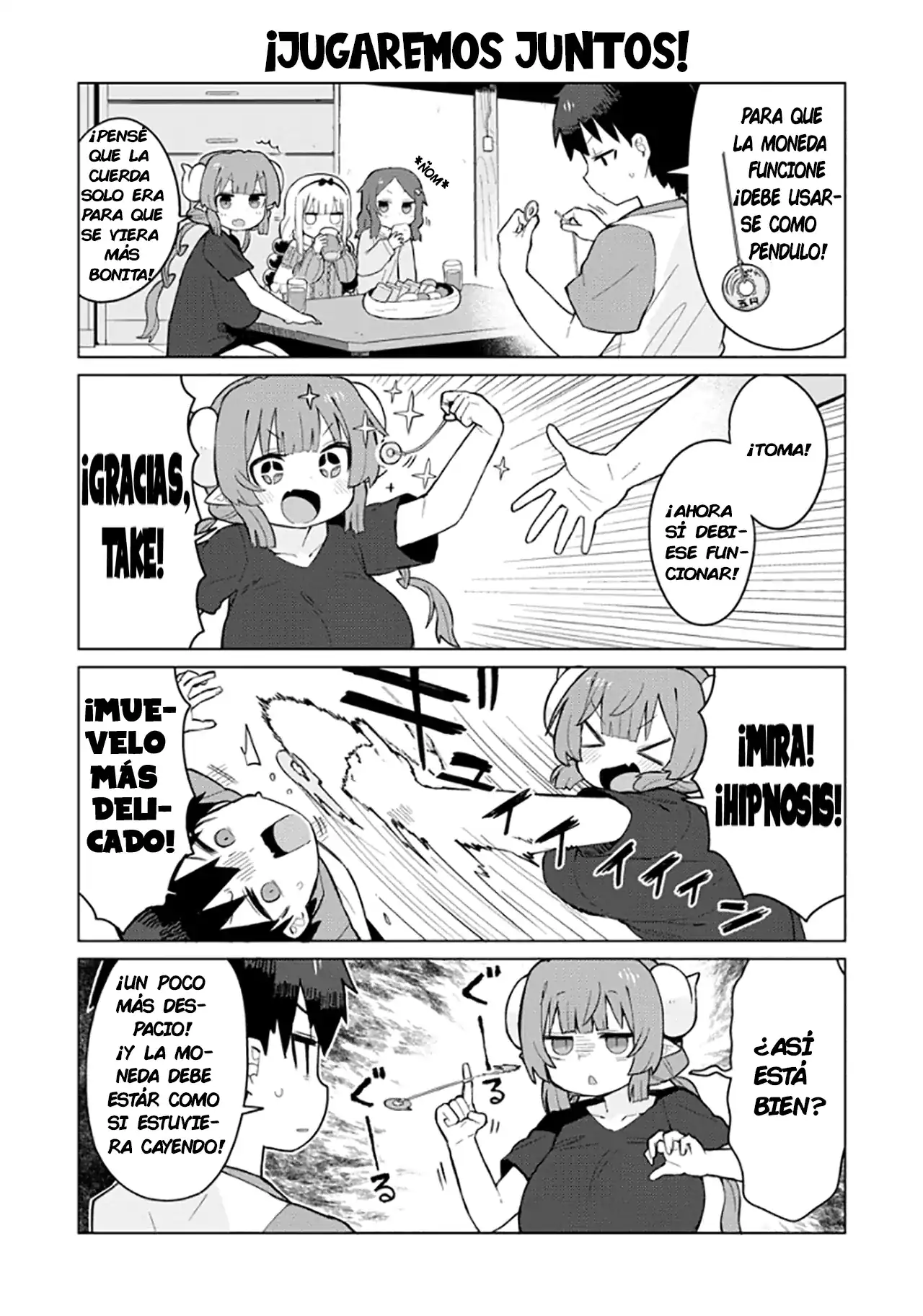 Página 3 — Capítulo 4 de Kobayashi-san Chi no Maid Dragon: Ilulu wa Koi toka Wakarimasen!