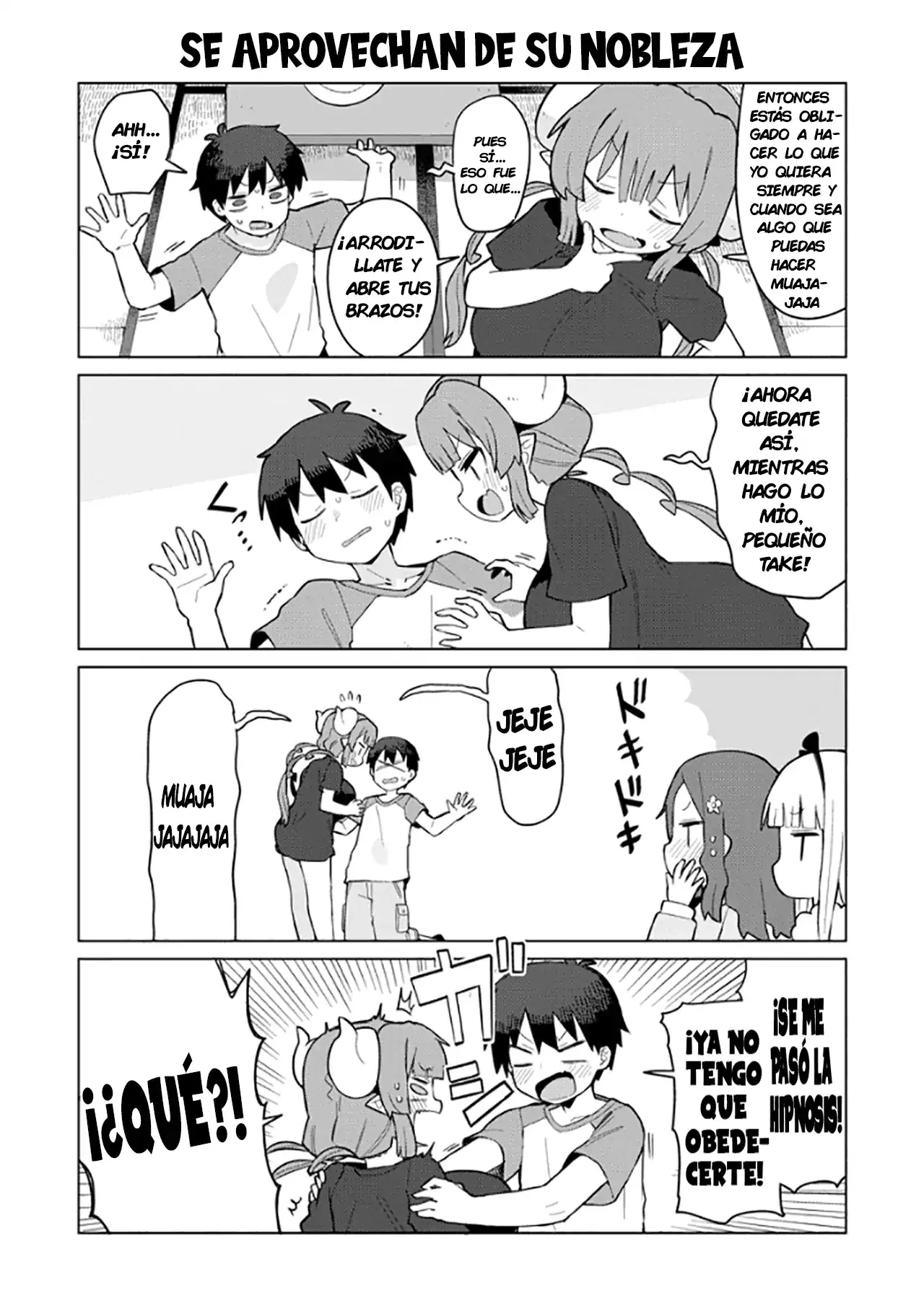 Página 6 — Capítulo 4 de Kobayashi-san Chi no Maid Dragon: Ilulu wa Koi toka Wakarimasen!