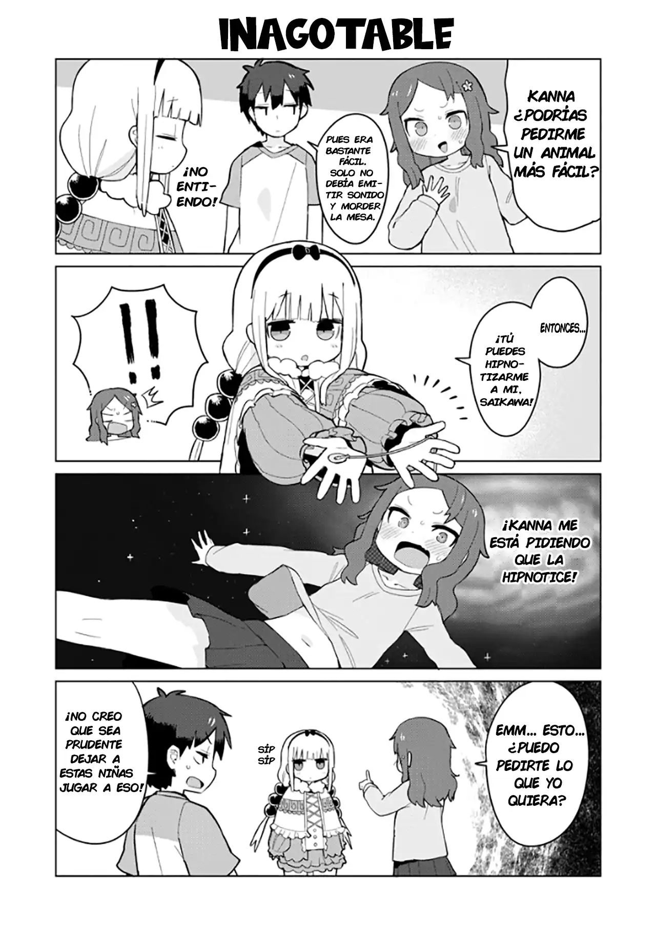 Página 8 — Capítulo 4 de Kobayashi-san Chi no Maid Dragon: Ilulu wa Koi toka Wakarimasen!