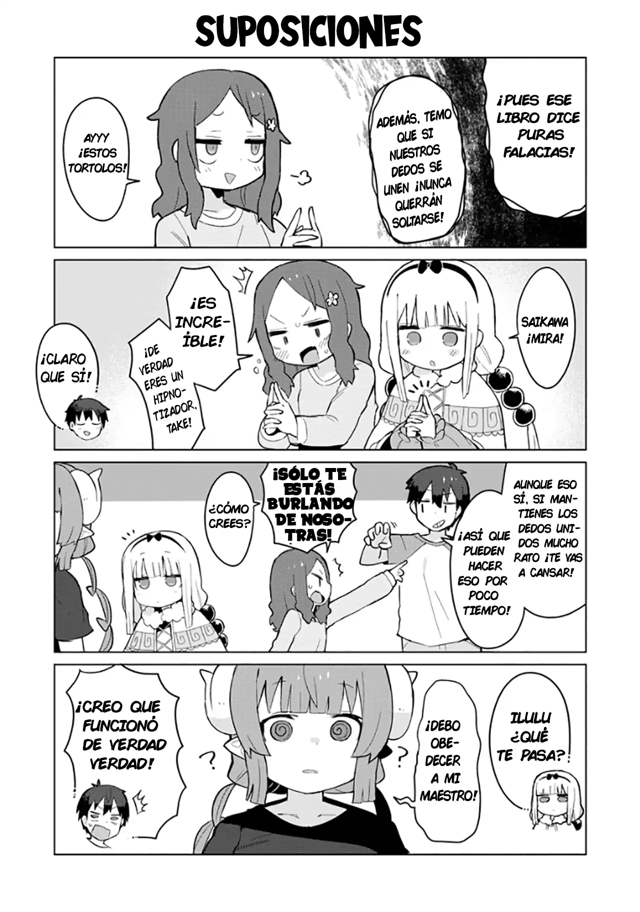 Página 11 — Capítulo 4 de Kobayashi-san Chi no Maid Dragon: Ilulu wa Koi toka Wakarimasen!