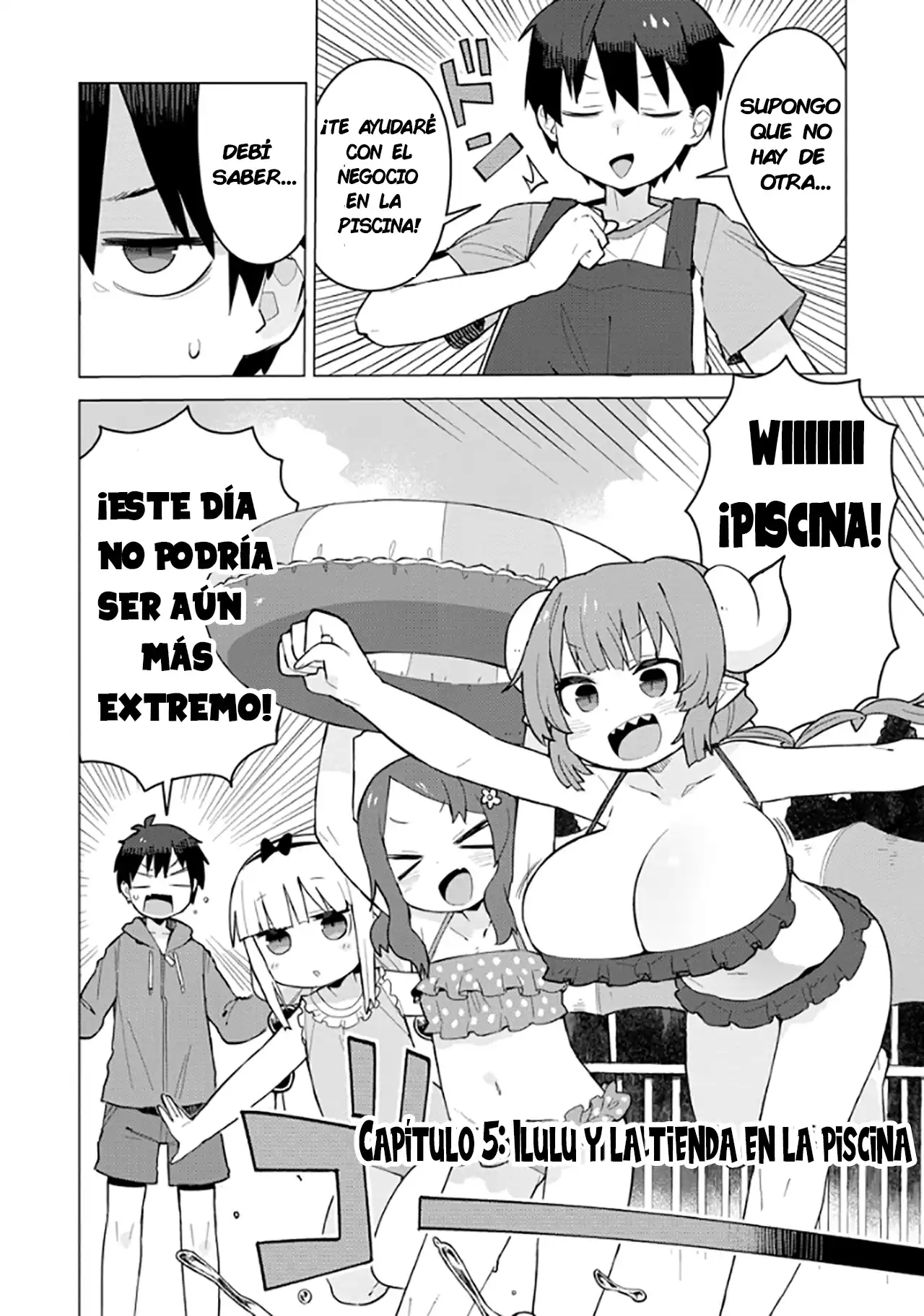 Página 2 — Capítulo 5 de Kobayashi-san Chi no Maid Dragon: Ilulu wa Koi toka Wakarimasen!